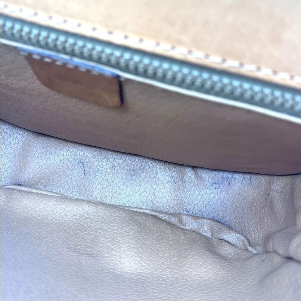 Celine Macadam Triomphe canvas and leather shoulder bag - Picture 12 of 15